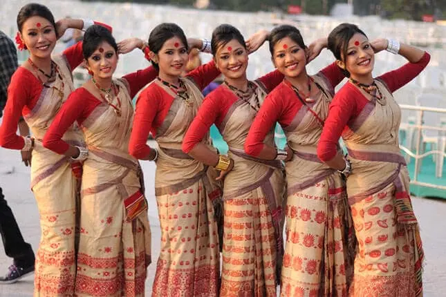 Traditional Dress of Assam for Women