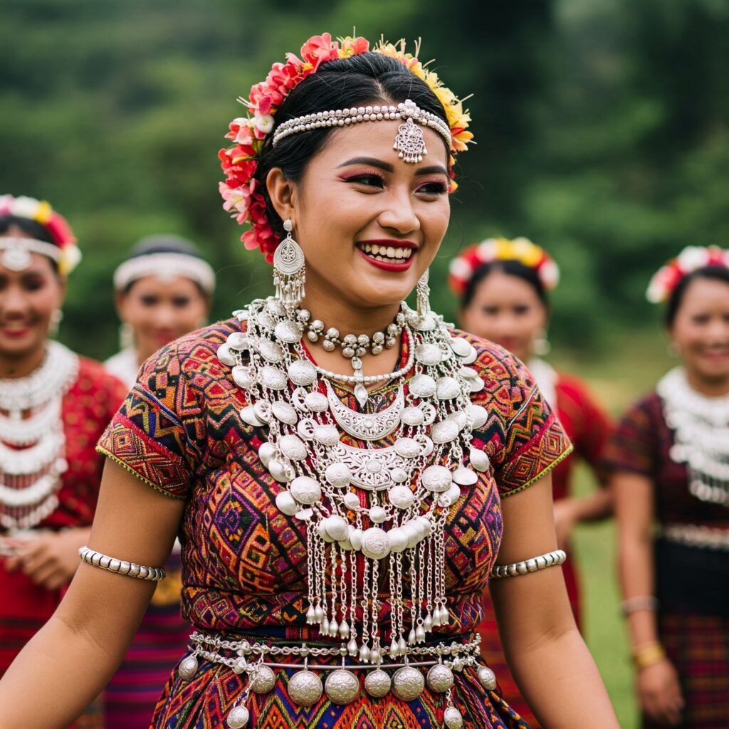 traditional dress of nagaland for women