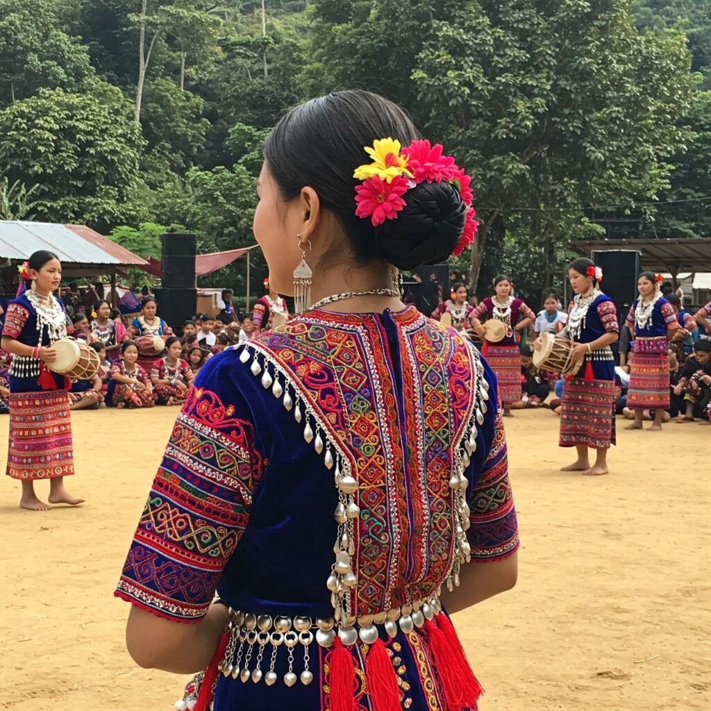 traditional dress of mizoram for women