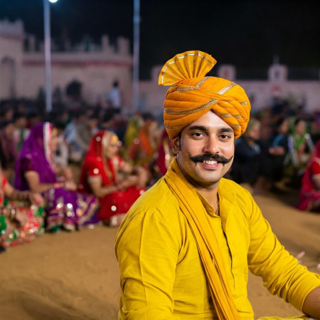 traditional dress of rajasthan for men